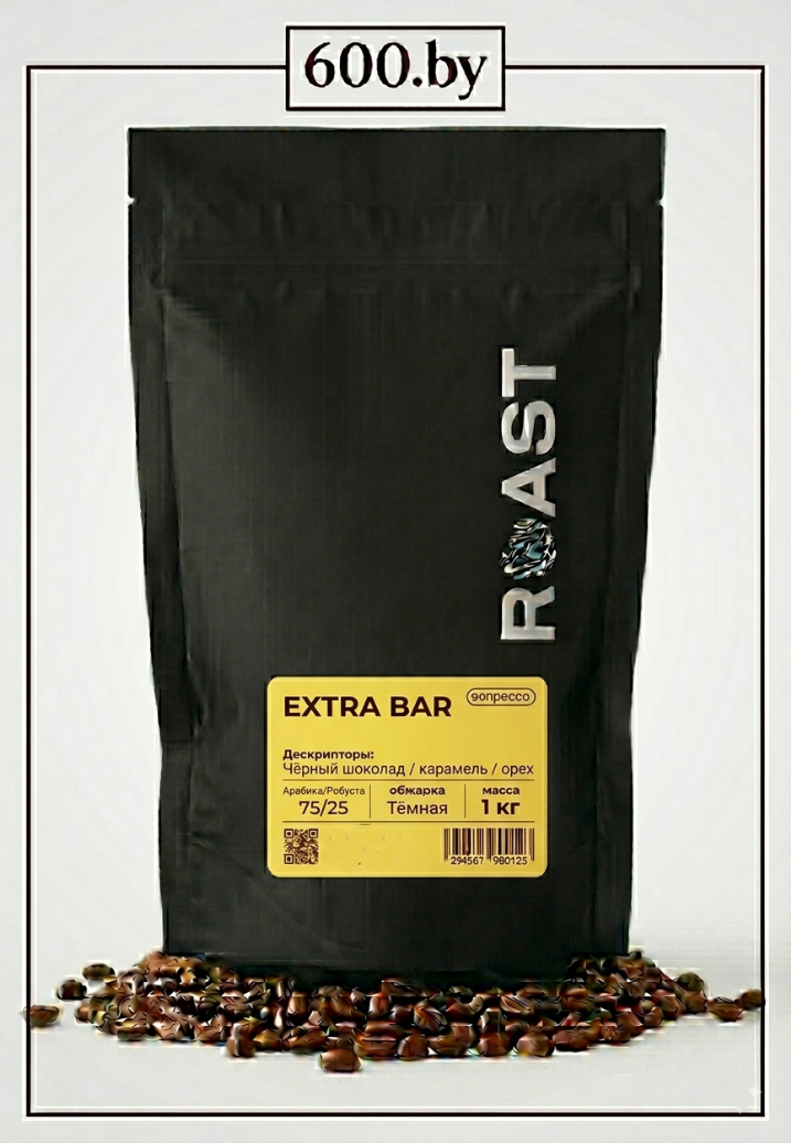 зерновой кофе Coffesta Extra Bar 75 25 арабика робуста